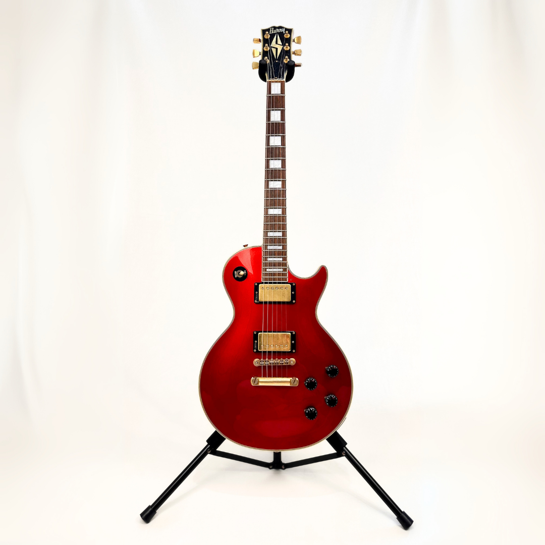 Hall of Fame: 1982 Burny RLC Les Paul Custom Electric Guitar