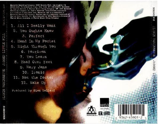 Alanis Morissette – Jagged Little Pill (CD, Album, Stereo, SRC Pressing)