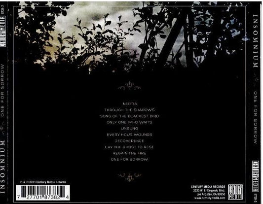 Insomnium – One For Sorrow (CD, Album)