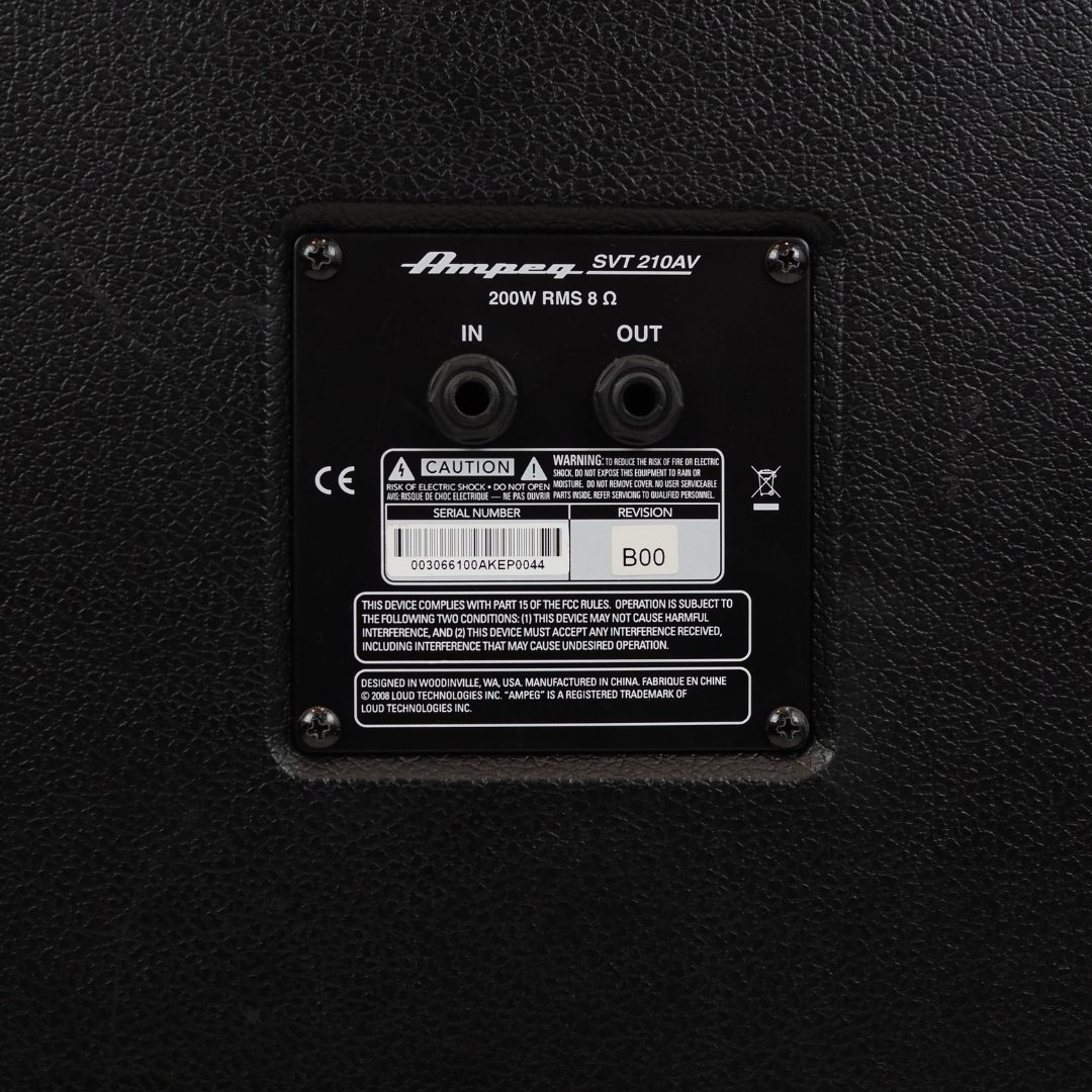 Ampeg SVT-210AV 2x10" Bass Amplifier Cabinet