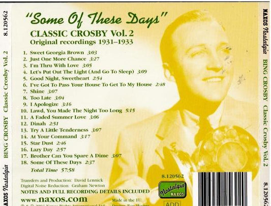 Bing Crosby – Classic Crosby Vol. 2