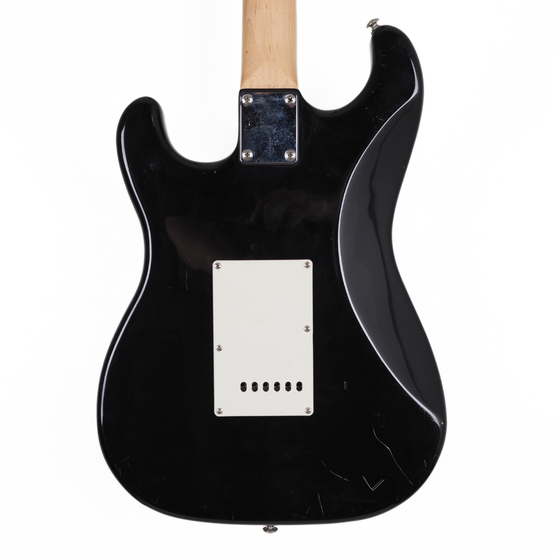 Casino Stage Series Stratocaster-Style Electric Guitar in Black