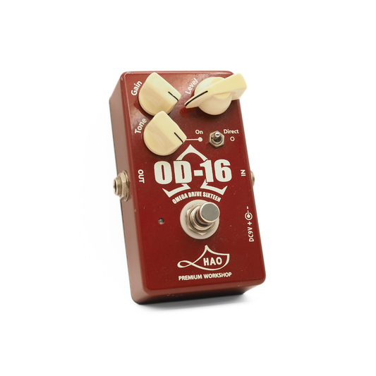 HAO OD-16 Omega Drive Sixteen Overdrive Effects Pedal (Premium Workshop Series)