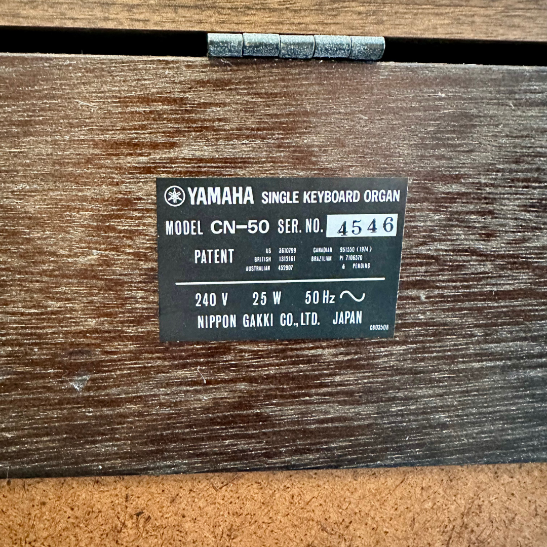 Yamaha CN-50 Electric Organ (1970s Vintage)