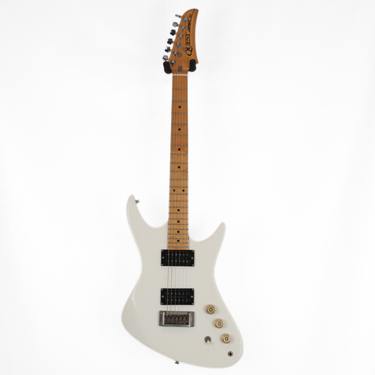 1980s Quest Atak 2 Electric Guitar in Vintage White