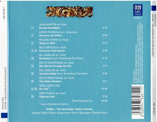 Saffire – Nostálgica (CD, Album)