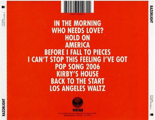 Razorlight – Razorlight (CD, Album)