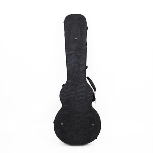 Xtreme HC3007 Les Paul Style Electric Guitar Hardcase – Black Crocodile Vinyl