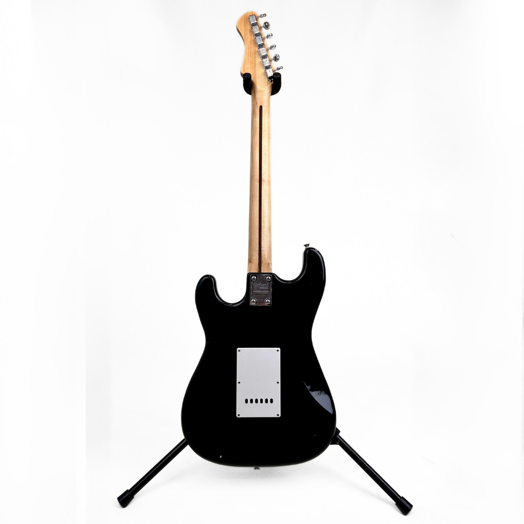 Rockwood by Hohner LX-90L Stratocaster-Style Electric Guitar in Gloss Black