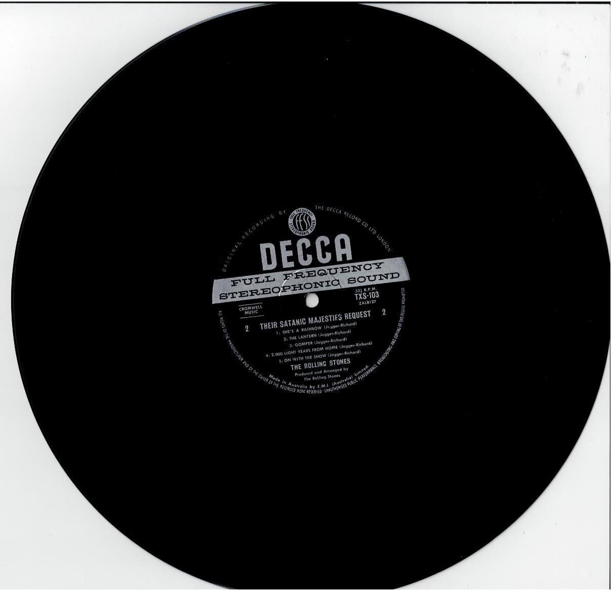 The Rolling Stones – Their Satanic Majesties Request (Vinyl, LP, Album, Stereo, Lenticular)