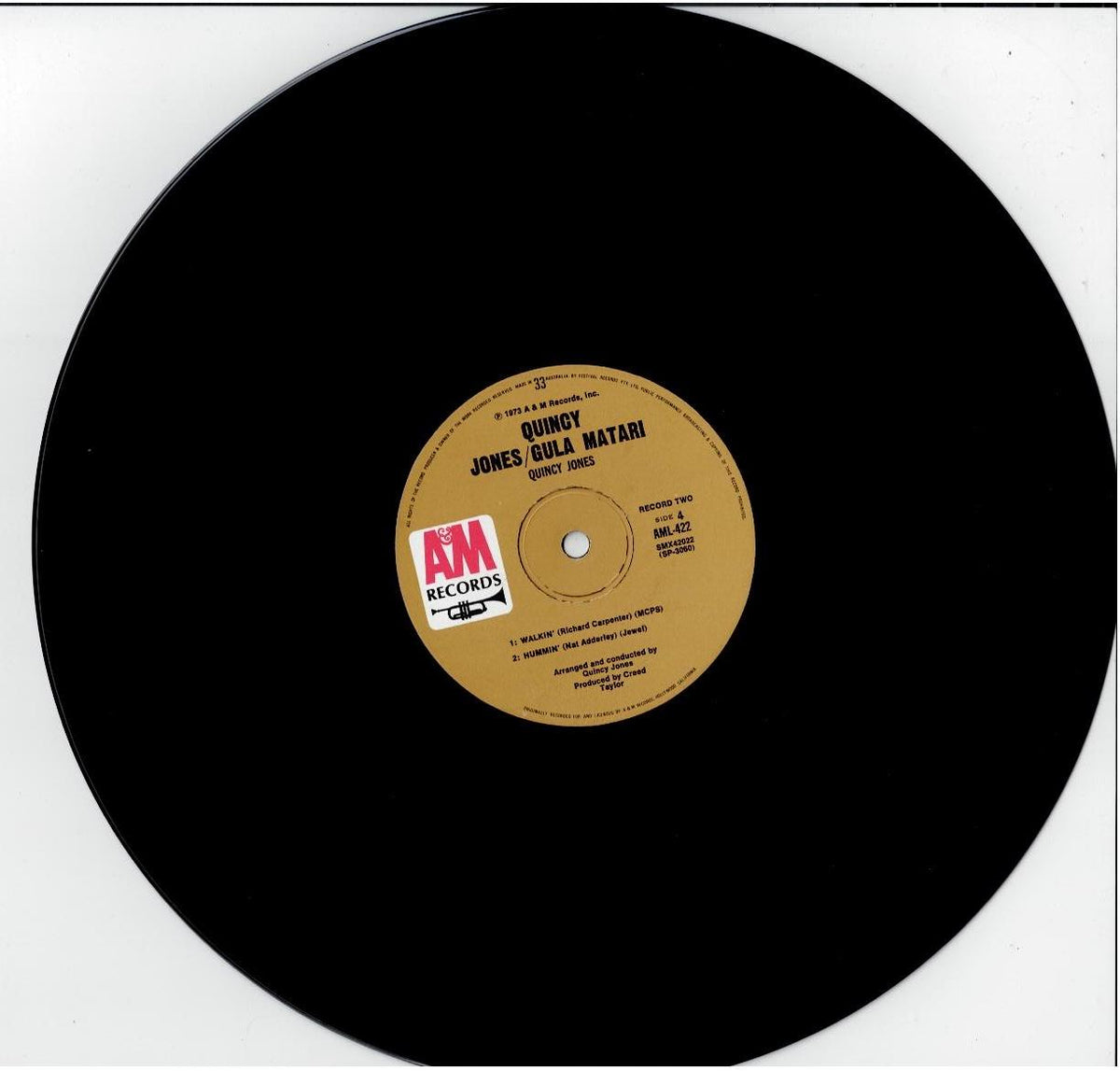 Quincy Jones – Walking In Space Plus (2 x Vinyl, LP, Album, Compilation)