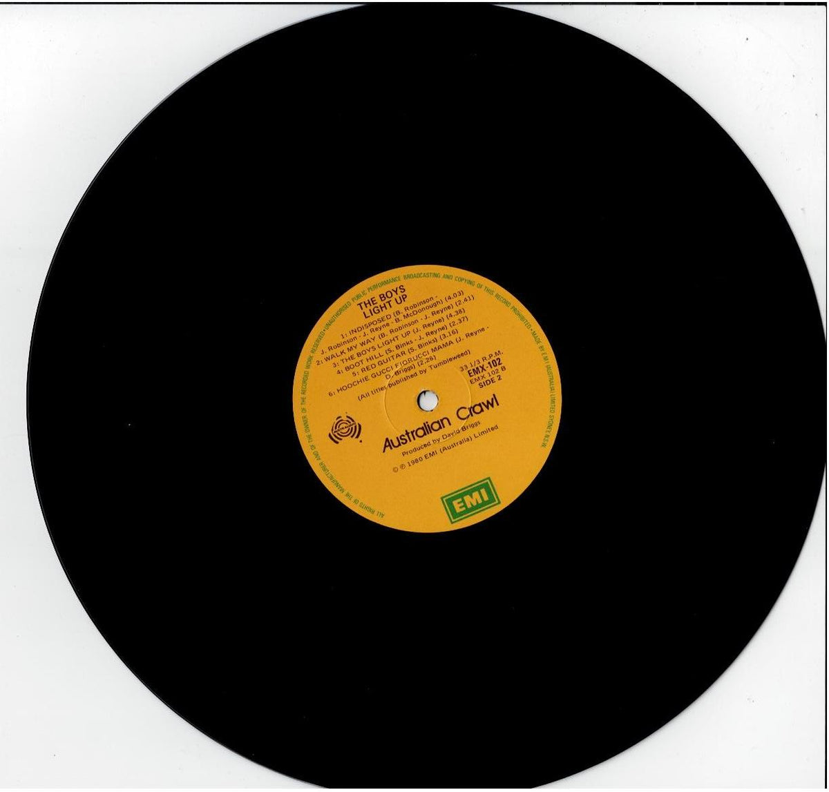 Australian Crawl – The Boys Light Up (Vinyl, LP, Album)