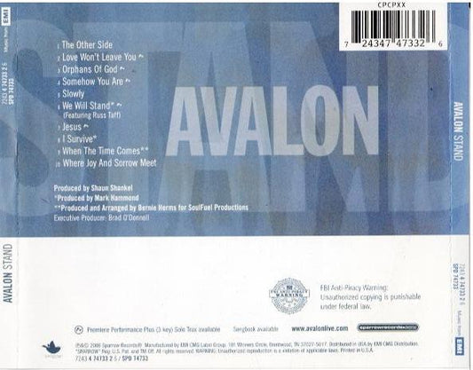 Avalon – Stand (CD, Album)