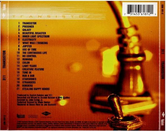 311 – Transistor (CD, HDCD, Album)