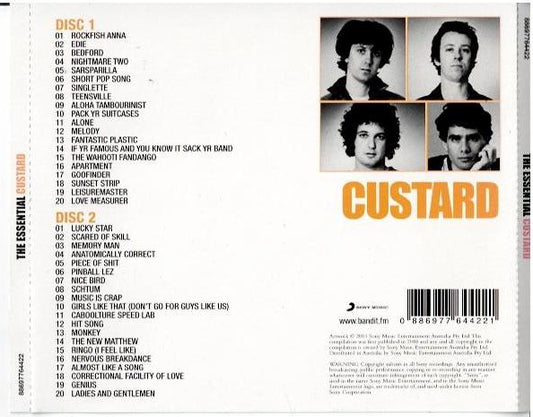 Custard – The Essential Custard (2 x CD, Compilation)