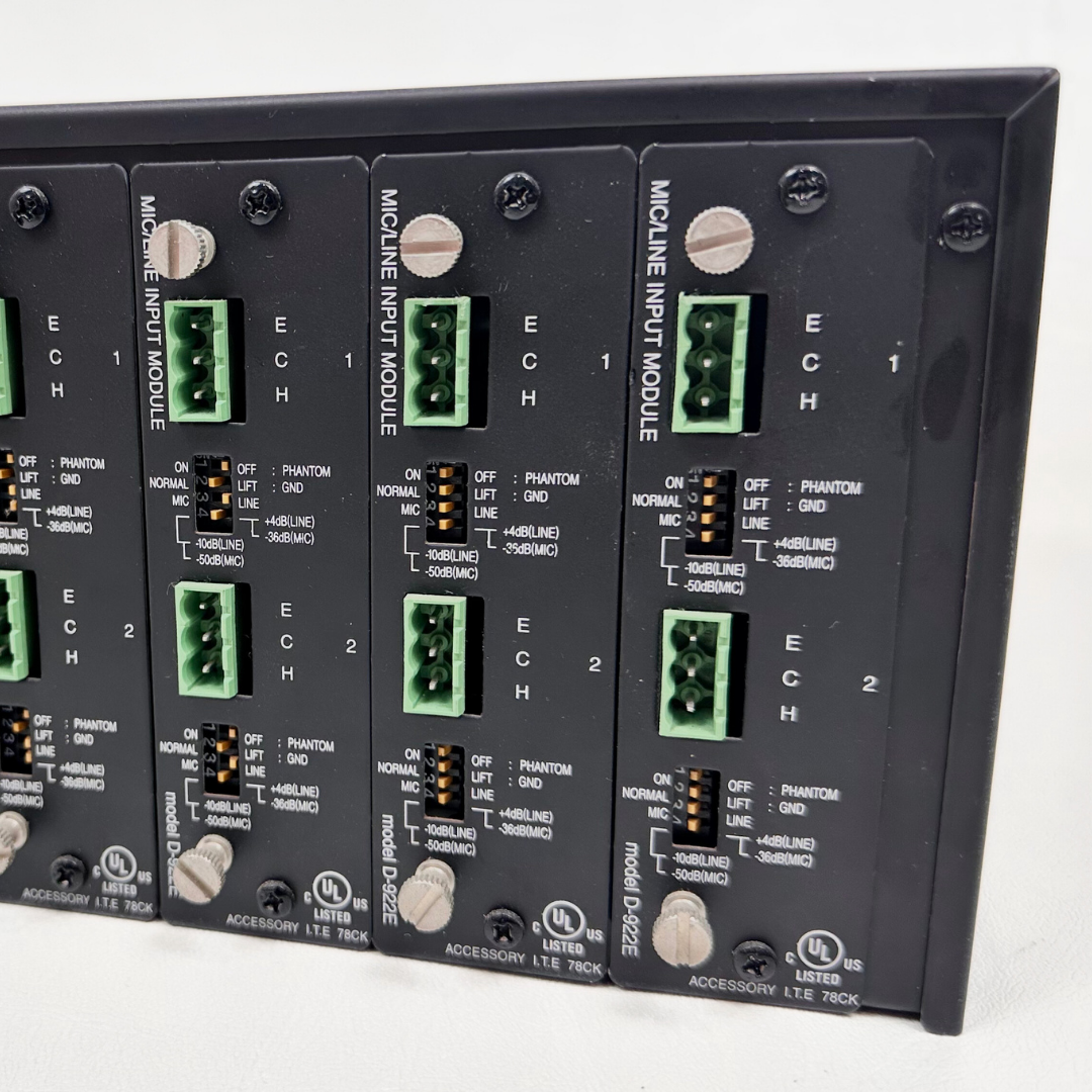 TOA D-901 Digital Mixer Rack Mounted Unit