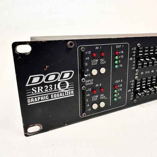 DOD SR231Q Graphic Equaliser Rack Mounted Unit