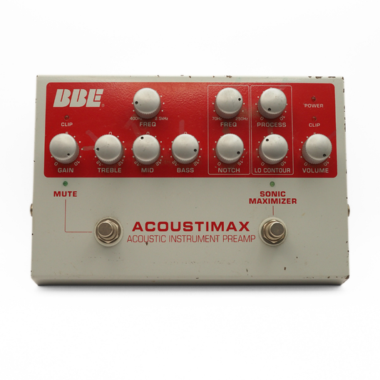BBE Acoustimax Acoustic Instrument Preamp Pedal