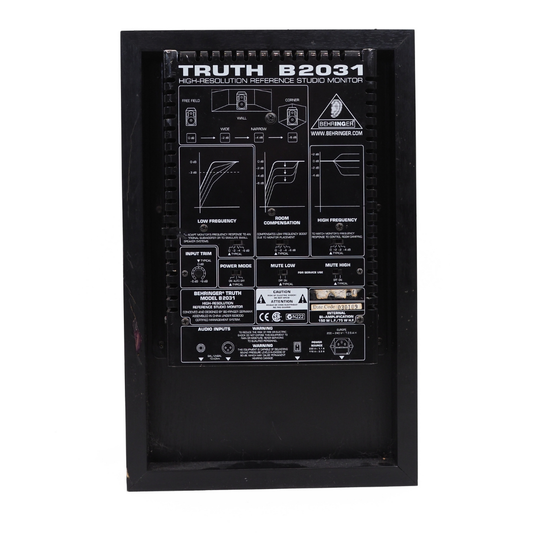 Behringer B2031 Truth Monitor Speaker