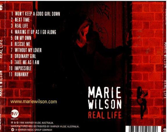 Marie Wilson – Real Life (CD, Album)