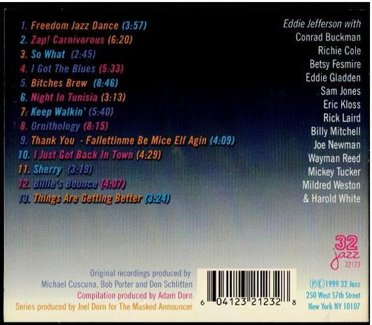 Eddie Jefferson – Vocal Ease (CD, Compilation)