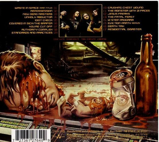 Municipal Waste – The Fatal Feast (Waste In Space) (CD, Album, Limited Edition)