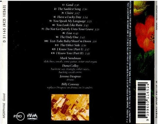 Morphine – Good (CD, Album, Reissue, Green)
