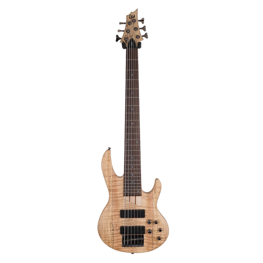 2024 ESP LTD B-206SM 6-String Bass Guitar in Natural Satin