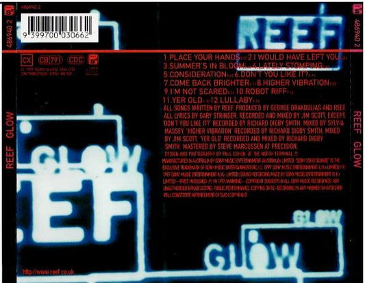 Reef – Glow (CD, Album)