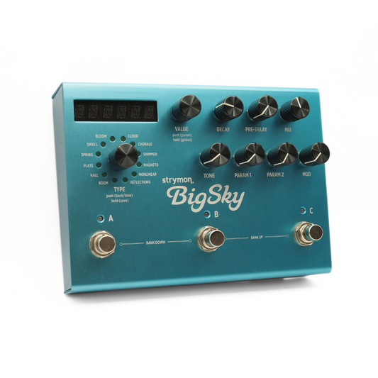 Strymon BigSky Multi-Reverb Effects Pedal