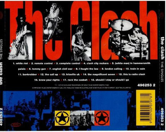 The Clash – The Singles (CD, Compilation, Reissue, Remastered)