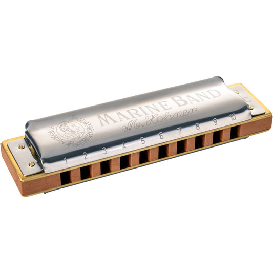 Hohner Marine Band 1896 Classic Harmonica in the Key of Ab