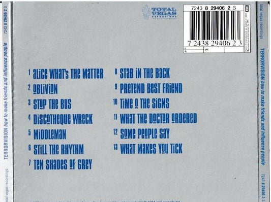 Terrorvision – How To Make Friends And Influence People (CD, Album)