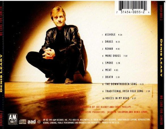 Denis Leary – No Cure For Cancer (CD, Album)