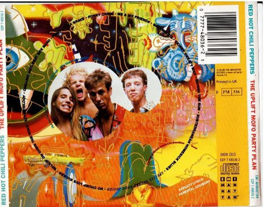 The Red Hot Chili Peppers – The Uplift Mofo Party Plan (CD, Album, Reissue)