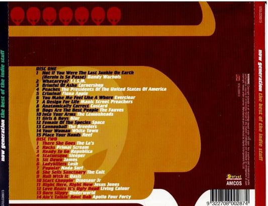 Various – Now Generation - The Best Of The Indie Stuff (2 x CD, Compilation)