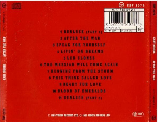 Gary Moore – After The War (CD, Album, Reissue)