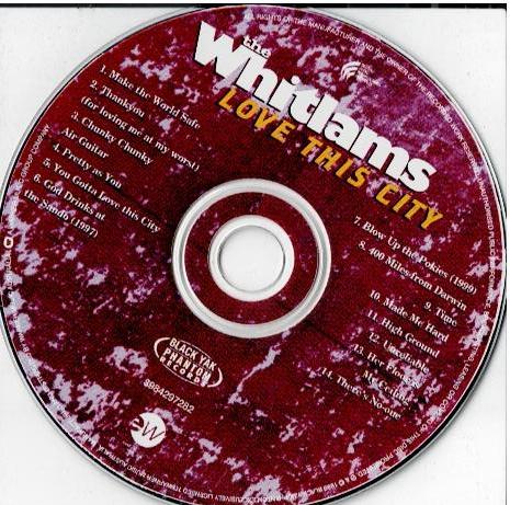 The Whitlams – Love This City (CD, Album)