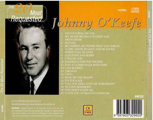 Johnny O'Keefe – The 20 Most Requested (CD, Compilation)