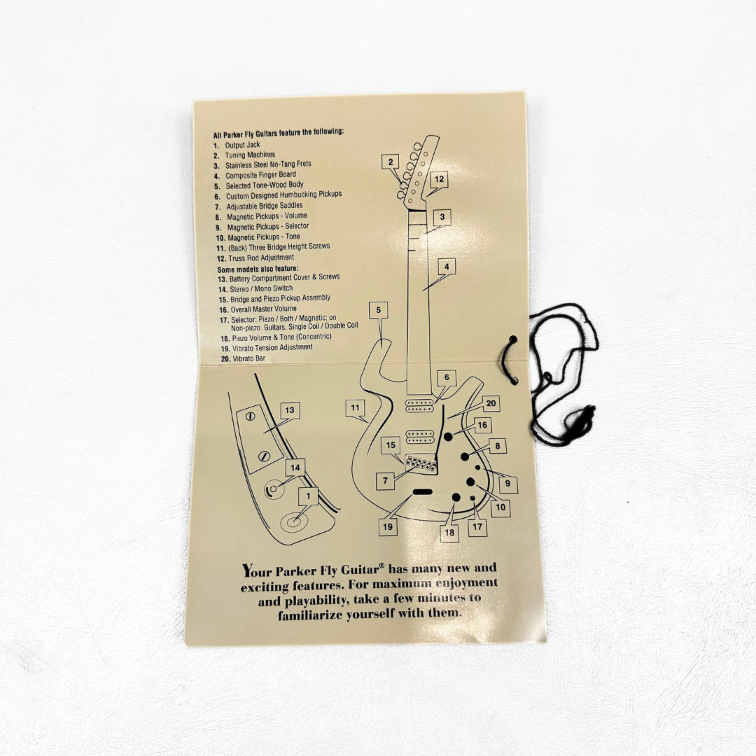 1996 Parker Fly Deluxe Electric Guitar in Italian Plum