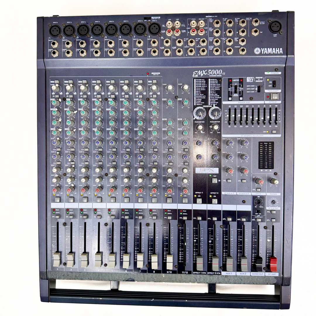 YAMAHA EMX5000-12 アナログミキサー パワードミキサー 500w +500w