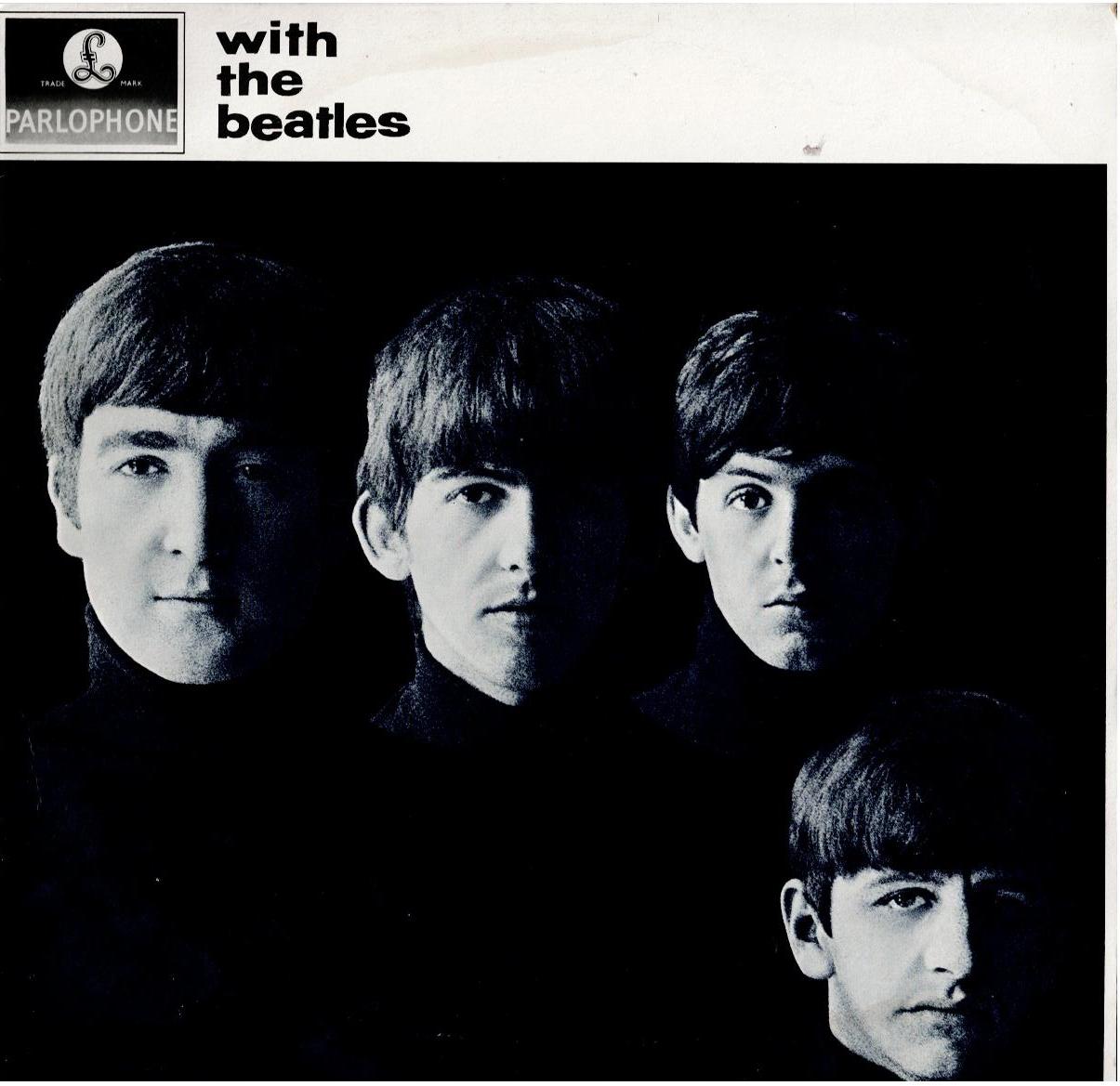 BLACK　with the beatles 2track 15ips The Beatles – With The Beatles (Vinyl, LP, Album, Reissue, Repress