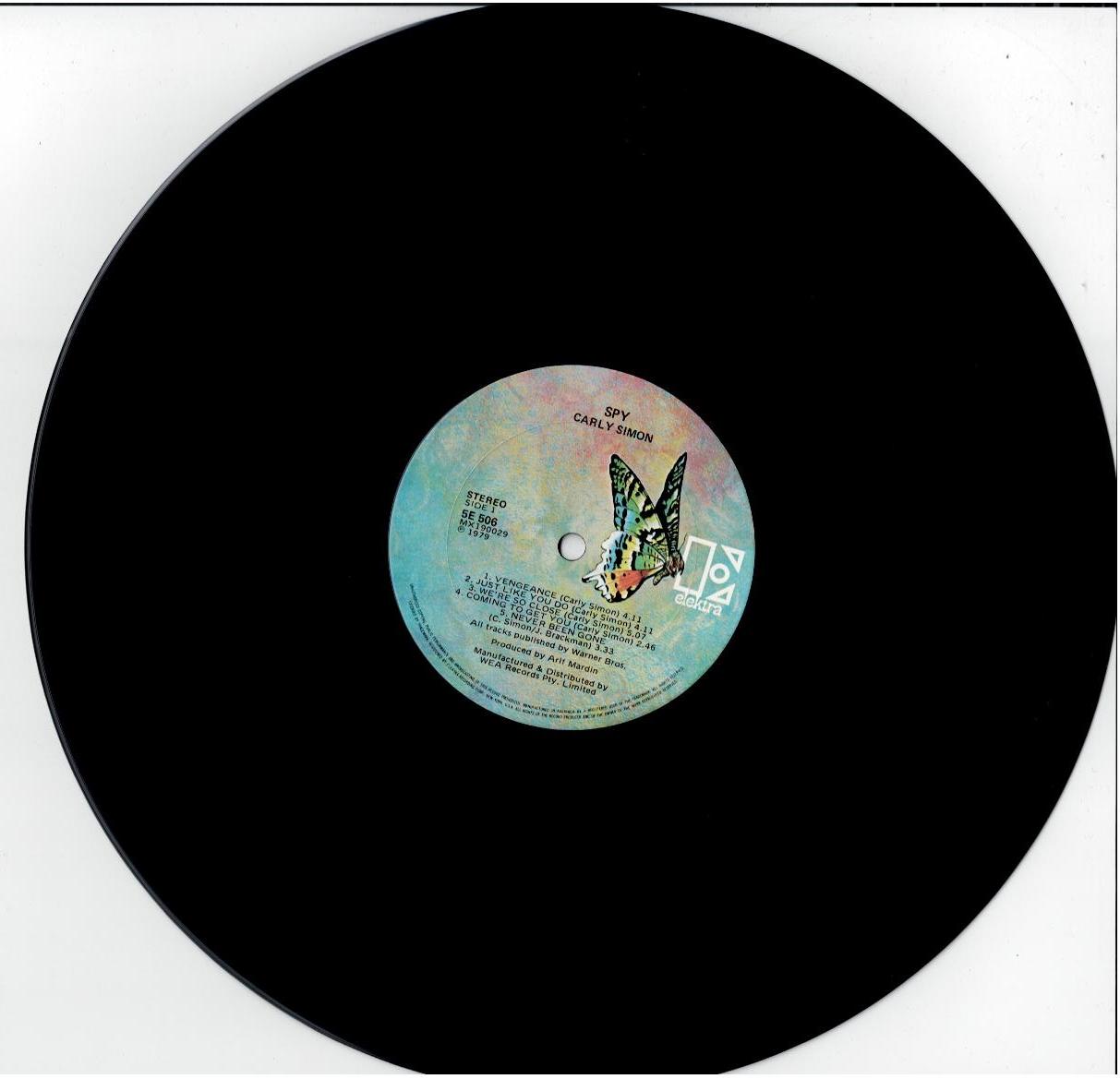Carly Simon – Spy (Vinyl, LP, Album, Gatefold Sleeve)