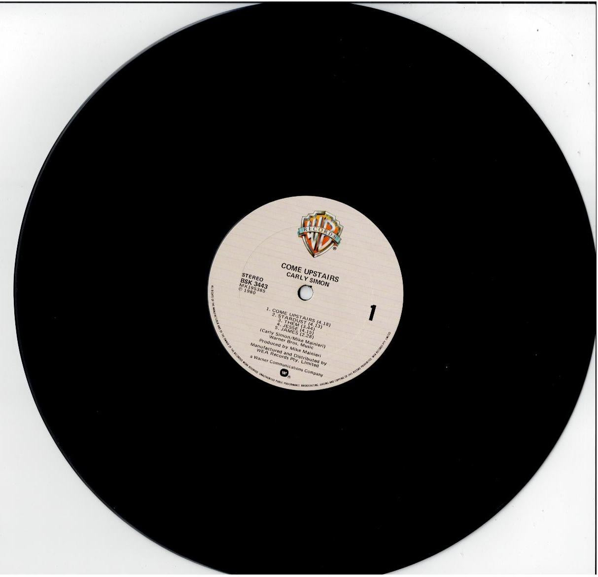 Carly Simon – Come Upstairs (Vinyl, LP, Album)