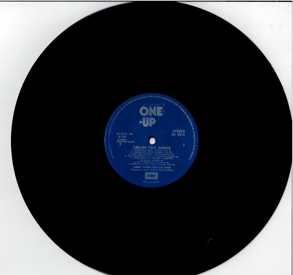 Jimmy Shand And His Band – English Folk Dances (Vinyl, LP, Album)