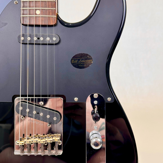 1998 Bill Lawrence Trigger-II Telecaster Electric Guitar in Black