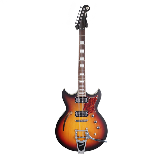 Reverend Tricky Gomez Electric Guitar in 3-Tone Burst