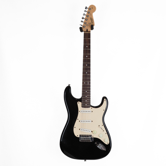 2010 Squier Affinity Stratocaster Electric Guitar in Gloss Black