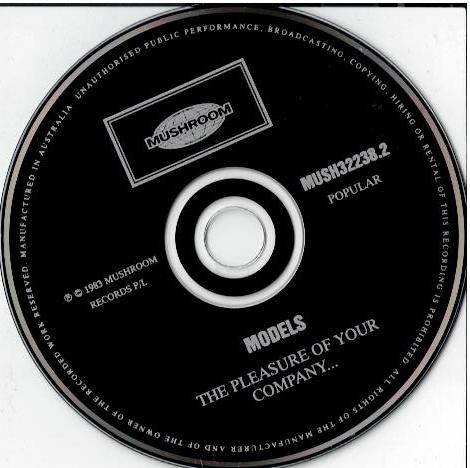 Models – The Pleasure Of Your Company... (CD, Album, Reissue)