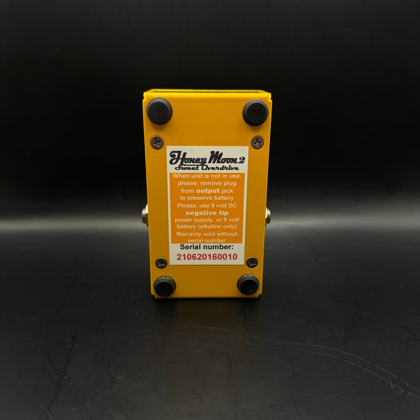 Aleks K Production Honey Moon Sweet Overdrive V2 Effects Pedal